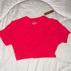 Skims pink Crop Top